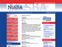 Tablet Screenshot of nesba.org